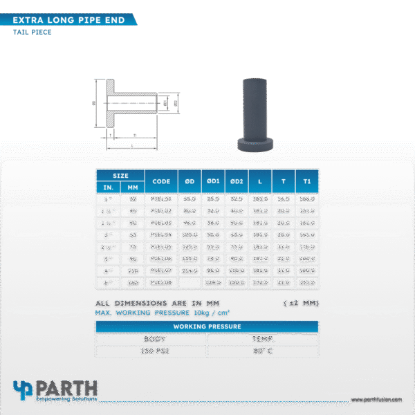 EXTRA LONG PIPE END – TAIL END - Image 4