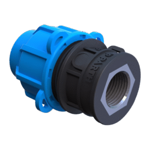 FEMALE THREADED ADAPTOR - (METAL INSERT)