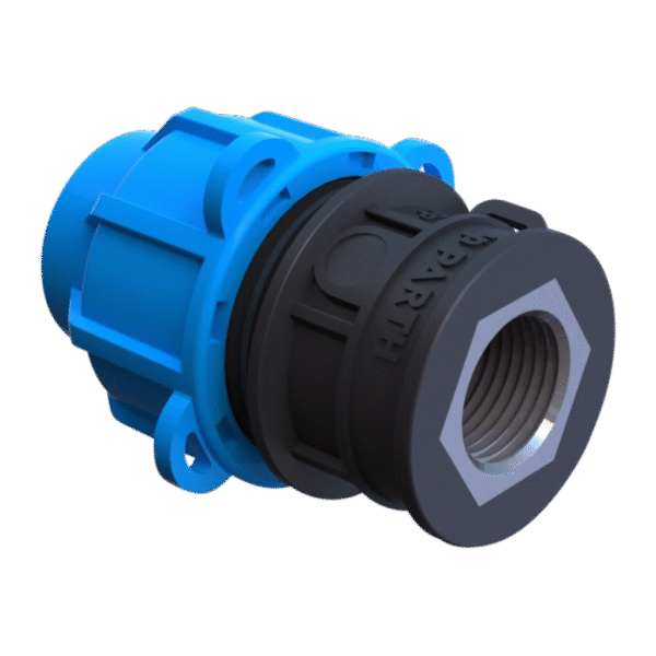 FEMALE THREADED ADAPTOR - (METAL INSERT)