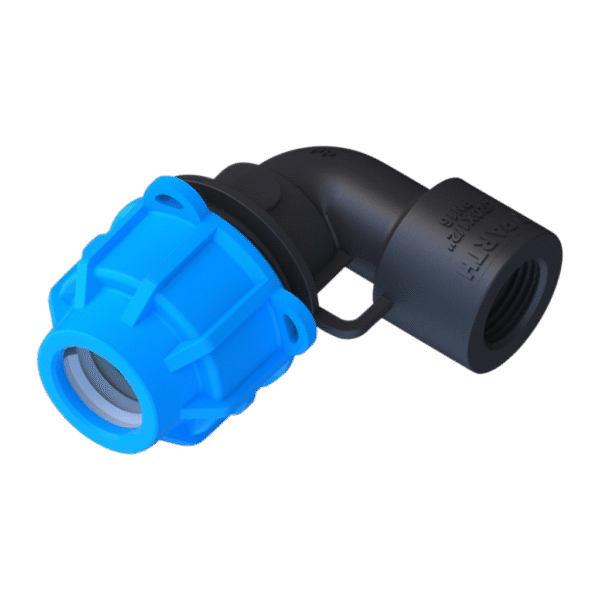 ELBOW-(PLASTIC THREADED)